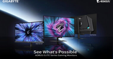 GIGABYTE เปิดตัวจอมอนิเตอร์เกมมิ่งซีรีส์ AORUS ELITE ครอบคลุมทั้งเทคโนโลยี OLED และ Mini LED