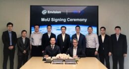 Envision Energy จับมือ อิมแพค อิเลคตรอนส์ สยาม พัฒนาระบบพลังงานแห่งอนาคตที่ใหญ่ที่สุดในเอเชียตะวันออกเฉียงใต้ ณ สปป. ลาว Envision Energy จับมือ อิมแพค อิเลคตรอนส์ สยาม พัฒนาระบบพลังงานแห่งอนาคตที่ใหญ่ที่สุดในเอเชียตะวันออกเฉียงใต้ ณ สปป. ลาว
