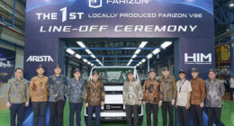 โรงงานประกอบรถยนต์แบบ KD แห่งแรกของ Farizon ในต่างประเทศเปิดทำการในอินโดนีเซีย ขณะ V8E ประกอบในประเทศคันแรกออกจากสายการผลิต