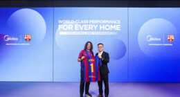 Carles Puyol ตำนานแข้งบาร์เซโลนาร่วมปรากฏตัวกับ Midea ที่งาน IFA 2026 Carles Puyol ตำนานแข้งบาร์เซโลนาร่วมปรากฏตัวกับ Midea ที่งาน IFA 2026