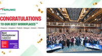 6 ประเทศในเครือ Terumo Asia Pacific ได้รับการรับรองอย่างเป็นทางการให้เป็นสถานที่ทำงานยอดเยี่ยม (Best Workplaces™) จาก Great Place To Work®
