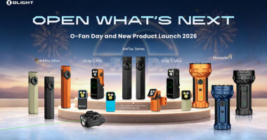 Olight เปิดตัวไฟฉายพกพา ArkTac Series พร้อมด้วย ArkPro Ultra สีใหม่ ในงาน O-Fan Day 2026