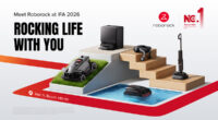 Roborock เผยนิยามใหม่ของการทำความสะอาดที่เน้นมนุษย์เป็นศูนย์กลาง ณ งาน IFA 2026: เปิดตัวระบบนิเวศซึ่งครอบคลุมตั้งแต่ห้องนั่งเล่นไปจนถึงสระว่ายน้ำ Roborock เผยนิยามใหม่ของการทำความสะอาดที่เน้นมนุษย์เป็นศูนย์กลาง ณ งาน IFA 2026: เปิดตัวระบบนิเวศซึ่งครอบคลุมตั้งแต่ห้องนั่งเล่นไปจนถึงสระว่ายน้ำ