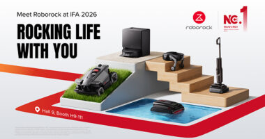 Roborock เผยนิยามใหม่ของการทำความสะอาดที่เน้นมนุษย์เป็นศูนย์กลาง ณ งาน IFA 2026: เปิดตัวระบบนิเวศซึ่งครอบคลุมตั้งแต่ห้องนั่งเล่นไปจนถึงสระว่ายน้ำ Roborock เผยนิยามใหม่ของการทำความสะอาดที่เน้นมนุษย์เป็นศูนย์กลาง ณ งาน IFA 2026: เปิดตัวระบบนิเวศซึ่งครอบคลุมตั้งแต่ห้องนั่งเล่นไปจนถึงสระว่ายน้ำ