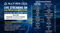"a-nation 2026" หนึ่งในเทศกาลดนตรีที่ใหญ่ที่สุดของญี่ปุ่น เตรียมไลฟ์สดฟรีทางช่อง YouTube และ TikTok อย่างเป็นทางการของ Avex