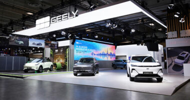 Geely Auto Group เปิดตัวครั้งแรกในงาน Paris Motor Show พร้อมแบรนด์ Geely Auto, Lynk & Co และ Zeekr