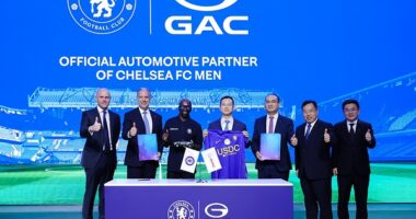 GAC เชื่อมโยงกับผู้บริโภคในยุโรปผ่านวิศวกรรมยานยนต์และฟุตบอล ในงาน Paris Motor Show ปี 2569