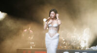 JJ Lin, Tia Ray และ Lil Ghost ขึ้นแสดงบนเวที Formula 1 Singapore Grand Prix โดยได้รับการสนับสนุนจาก TME