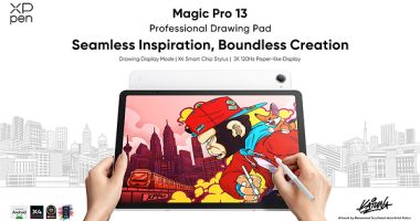 XPPen เปิดตัว Magic Pro 13 แท็บเล็ตวาดภาพระดับมืออาชีพที่รองรับทุกสถานการณ์ใช้งาน เชื่อมแรงบันดาลใจระหว่างเดินทางสู่การสร้างสรรค์ผลงานระดับมืออาชีพ