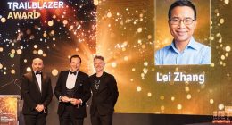 Lei Zhang ผู้ก่อตั้งและซีอีโอ Envision คว้ารางวัลผู้นำด้านความยั่งยืนบนเวที Reuters Global Sustainability Awards ประจำปี 2569