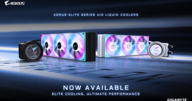 GIGABYTE ประกาศวางจำหน่ายชุดระบายความร้อนด้วยน้ำแบบ AIO ซีรีส์ AORUS ELITE